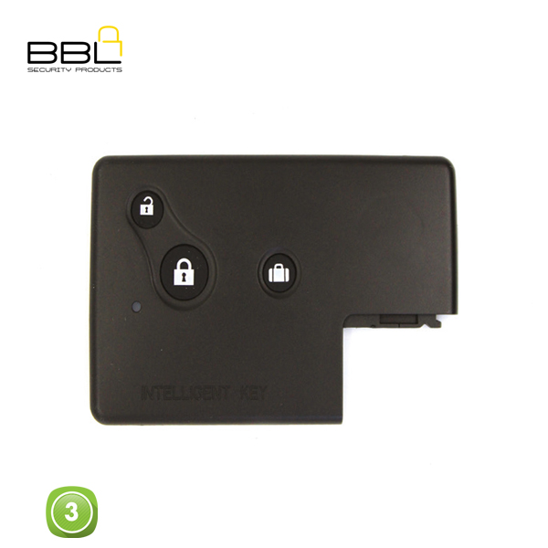 BBL Key Shells Nissan Shape 3 Button KSC-NIS-43_A