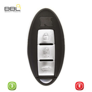 BBL Key Shells Nissan Shape 3 Button KSC-NIS-52A