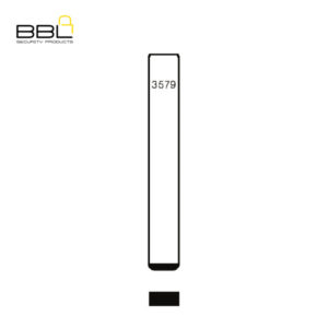 BBL Key Shells Opel Shape 0 Button KSC-OP-21B