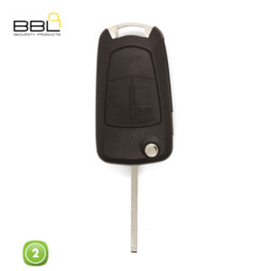 BBL Key Shells Opel Shape 2 Button KSC-OP-22