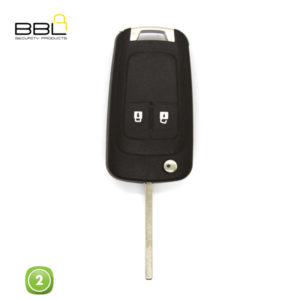BBL Key Shells Opel Shape 2 Button KSC-OP-39