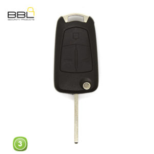 BBL Key Shells Opel Shape 3 Button KSC-OP-23