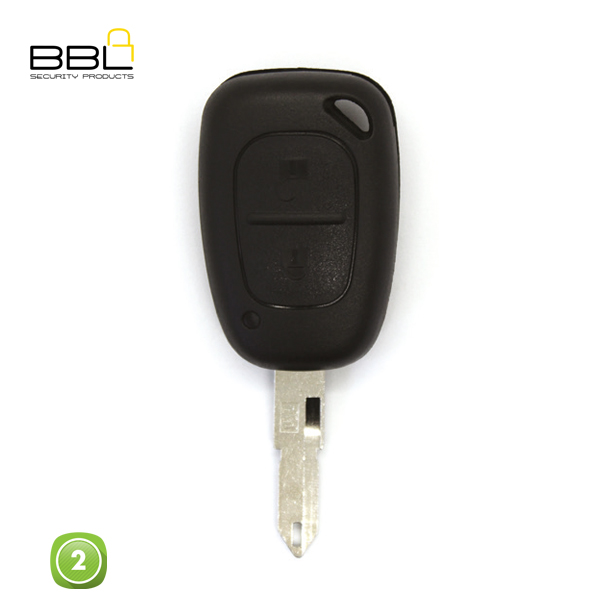 BBL Key Shells Renault Shape 2 Button KSC-REN-04A_A