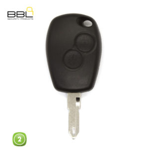BBL Key Shells Renault Shape 2 Button KSC-REN-05C