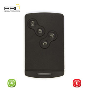 BBL Key Shells Renault Shape 4 Button KSC-REN-26B