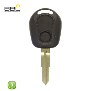 BBL Key Shells Ssangyong Shape 3 Button KSC-SSAN-02A