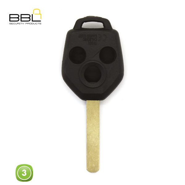 Subaru Key Shell BBL Key Shells Subaru Shape 3 Button KSC-SUB-07B