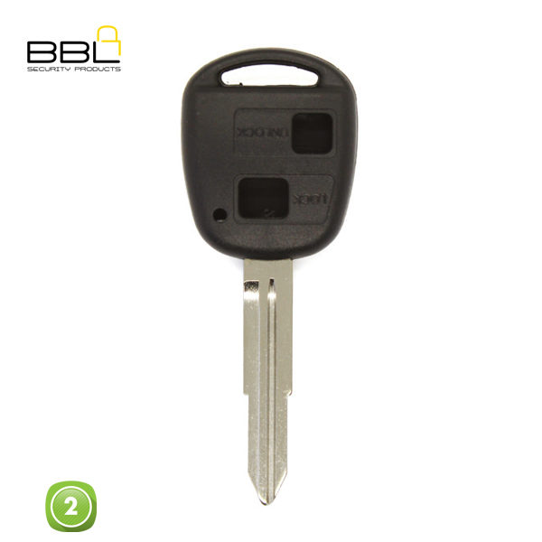 BBL Key Shells Toyota Shape 2 Button KSC-TOY-11B