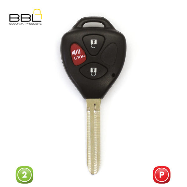 BBL Key Shells Toyota Shape 2 Button KSC-TOY-30B