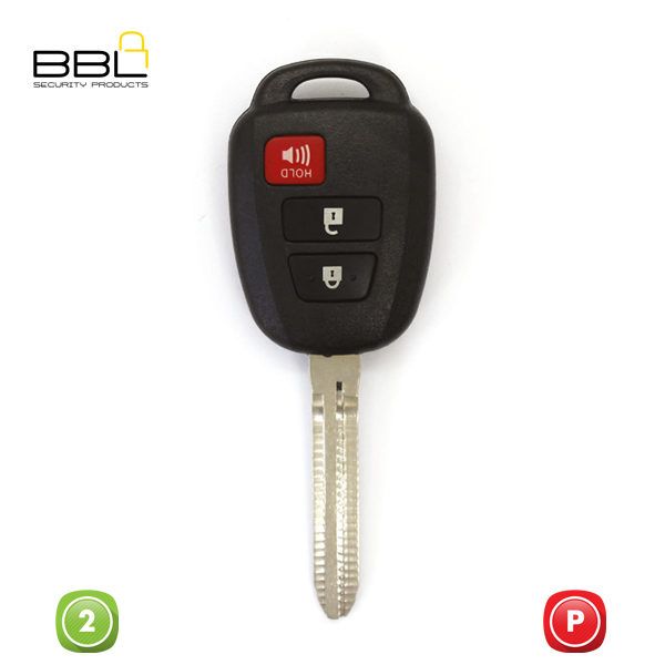 BBL Key Shells Toyota Shape 2 Button KSC-TOY-82A