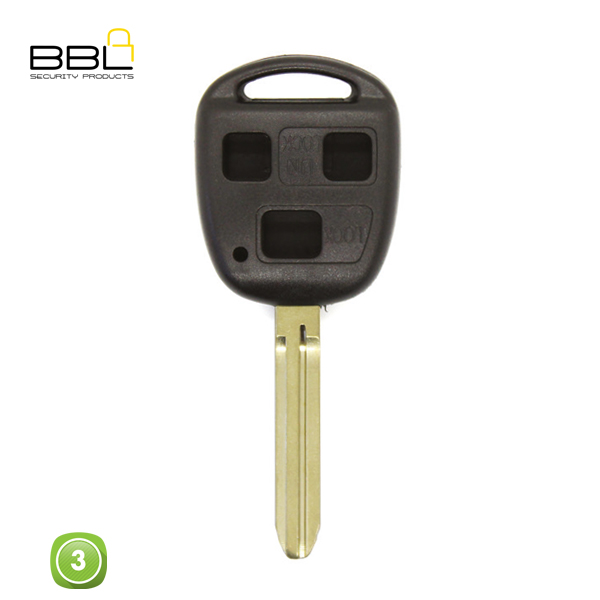 BBL Key Shells Toyota Shape 3 Button KSC-TOY-21_A