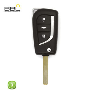 BBL Key Shells Toyota Shape 3 Button KSC-TOY-93C