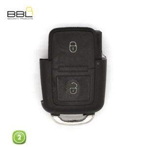 BBL Key Shells Volkswagen Shape 2 Button KSC-V-21