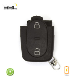 BBL Key Shells Volkswagen Shape 2 Button KSC-V-36
