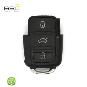 BBL Key Shells Volkswagen Shape 3 Button KSC-V-22