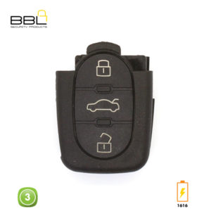 BBL Key Shells Volkswagen Shape 3 Button KSC-V-38