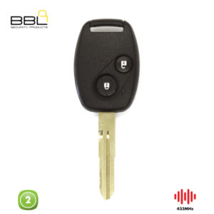 BBL Remote Honda Shape 2 Button REMC-HON-07B