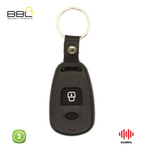 BBL Remote Hyundai Shape 2 Button REMC-HYU-01B