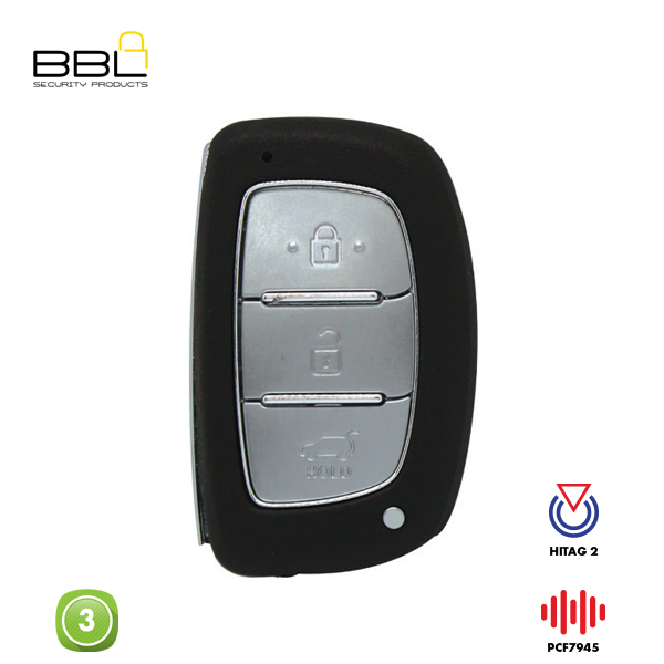 BBL Remote Hyundai Shape 3 Button REMC-HYU-50_A