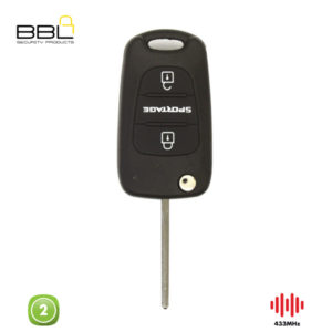 BBL Remote Kia Shape 2 Button REMC-KIA-03