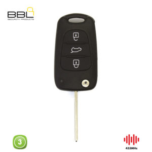 BBL Remote Kia Shape 3 Button REMC-KIA-02
