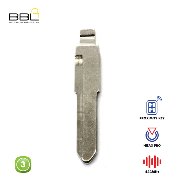 BBL Remote Mazda Shape 3 Button REMC-MAZ-25_D
