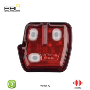 BBL Remote Mitsubishi Shape 3 Button REMC-MIT-05C