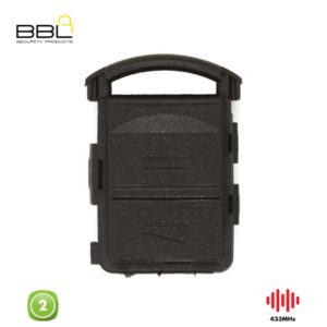 BBL Remote Opel Shape 2 Button REMC-OPEL-06B