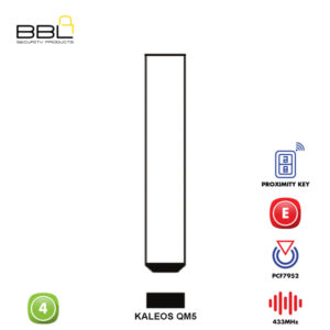 BBL Remote Renault Shape 4 Button REMC-REN-04A2