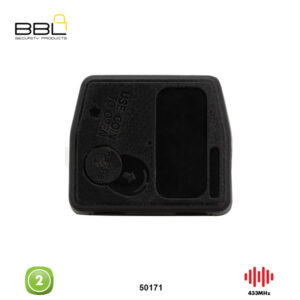 BBL Remote Toyota Shape 2 Button REMC-TOY-06B
