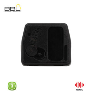 BBL Remote Toyota Shape 3 Button REMC-TOY-07B