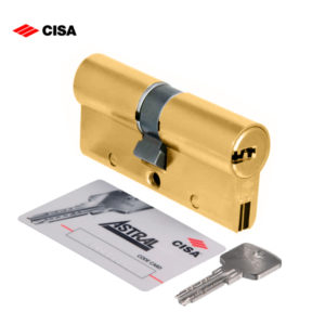 CISA Astral High Security Euro Profile Cylinder 0A3S0-10-00