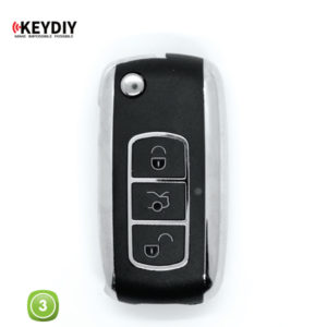 KEYDIY Remote Bently Shape 3 Button KDB07-3