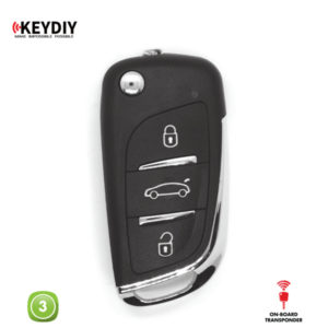 KEYDIY Remote Citroen Ds Shape 3 Button KDNB11-3-ATT-46