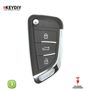 KEYDIY Remote Citroen Ds Shape 3 Button Onboard KDNB29-3