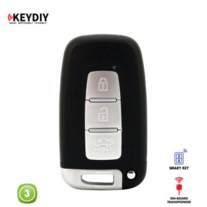 KEYDIY Remote HYUNDAI Shape 3 Button KDZB04-3