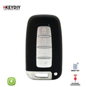 KEYDIY Remote HYUNDAI Shape 4 Button KDZB04-4