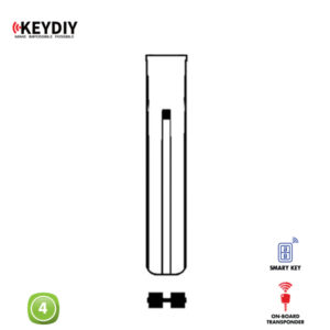KEYDIY Remote HYUNDAI Shape 4 Button KDZB04-4