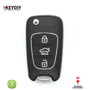 KEYDIY Remote Hyundai Shape 3 Button KDNB04-3