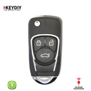 KEYDIY Remote Kia Shape 3 Button KDNB22-3