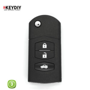 KEYDIY Remote Mazda Shape 3 Button KDB14-3