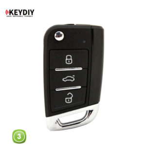 KEYDIY Remote VW GOLF 7 Shape 3 Button KDB15-3