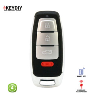 KEYDIY Remote VW Shape 4 Button KDZB08-4