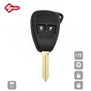SILCA Empty Key Shells 2 Button CY24RS2