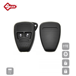 SILCA Empty Key Shells 2 Button CY24RS2