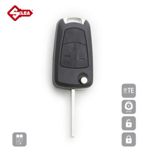 SILCA Empty Key Shells 2 Button HU100RS2