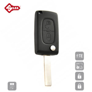 SILCA Empty Key Shells 2 Button HU83ARS2N