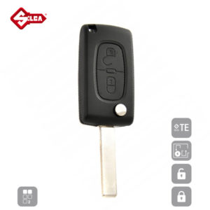 SILCA Empty Key Shells 2 Button HU83ARS2