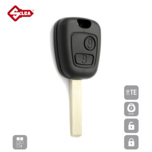 SILCA Empty Key Shells 2 Button HU83RS2