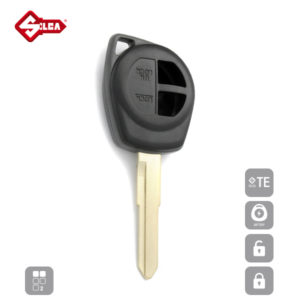 SILCA Empty Key Shells 2 Button HU87RS2
